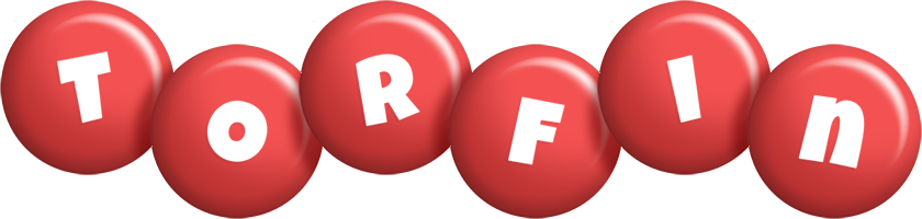 Torfin candy-red logo