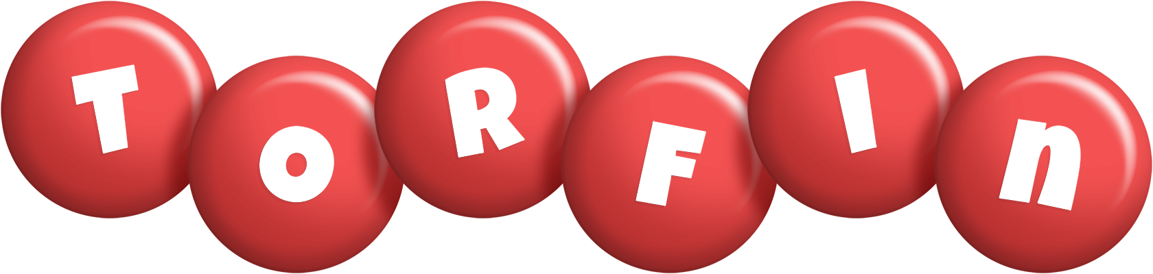 Torfin candy-red logo