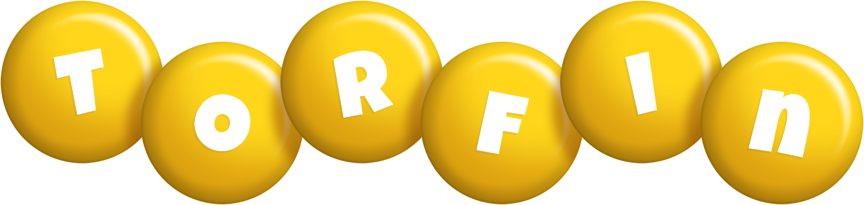 Torfin candy-yellow logo