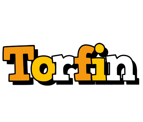 Torfin cartoon logo
