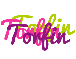 Torfin flowers logo