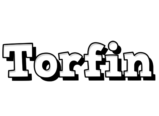 Torfin snowing logo
