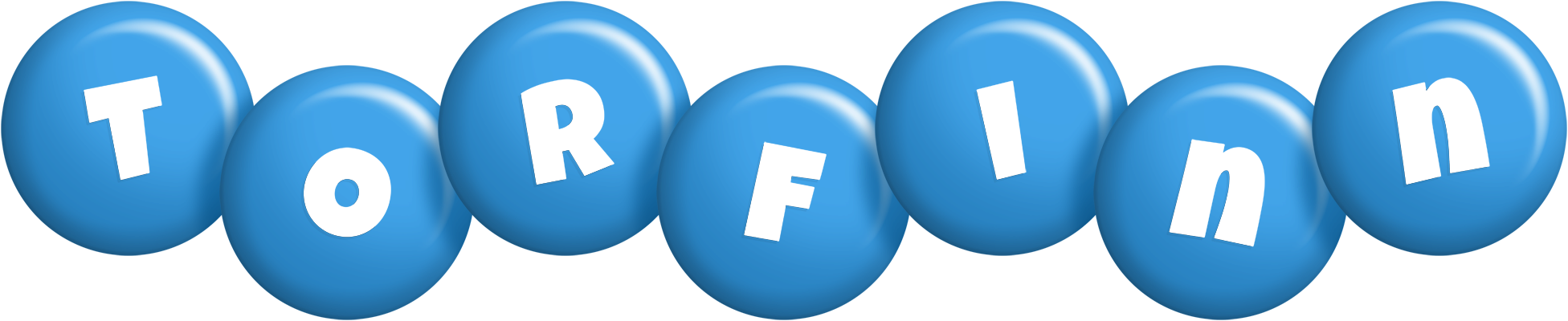 Torfinn candy-blue logo