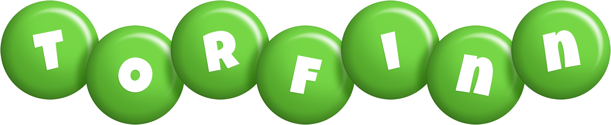 Torfinn candy-green logo