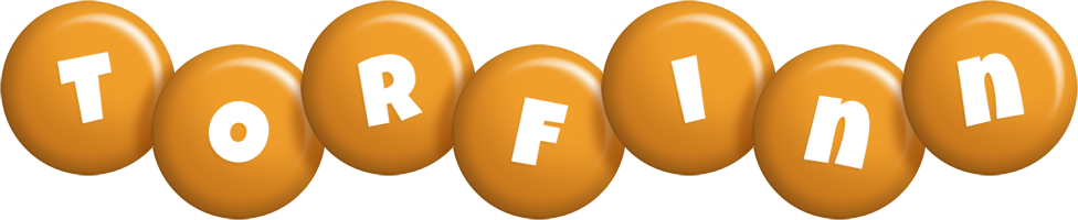 Torfinn candy-orange logo