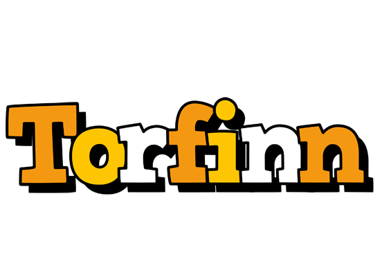 Torfinn cartoon logo