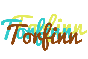 Torfinn cupcake logo