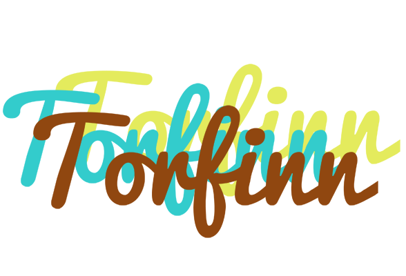 Torfinn cupcake logo
