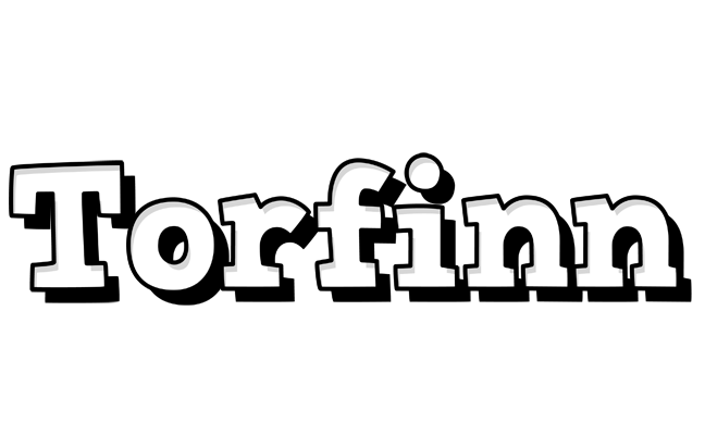 Torfinn snowing logo