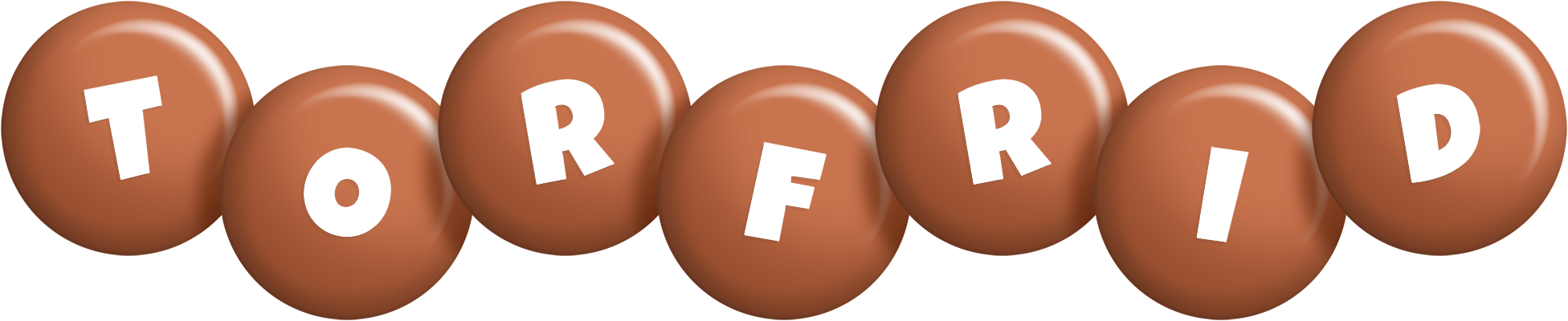 Torfrid candy-brown logo