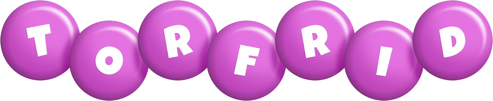 Torfrid candy-purple logo