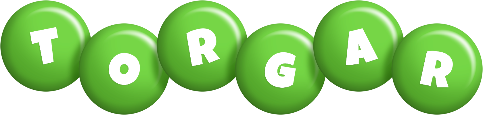 Torgar candy-green logo