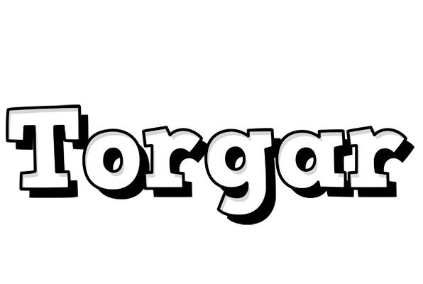 Torgar snowing logo
