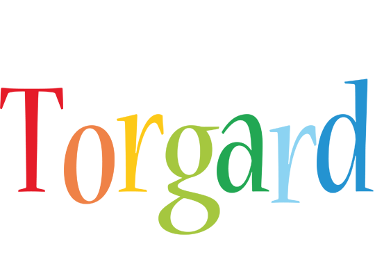 Torgard birthday logo