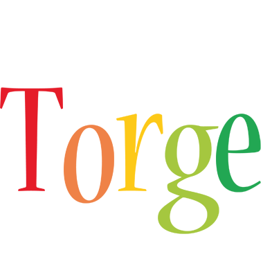 Torge birthday logo