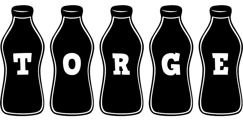 Torge bottle logo