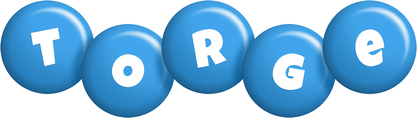 Torge candy-blue logo