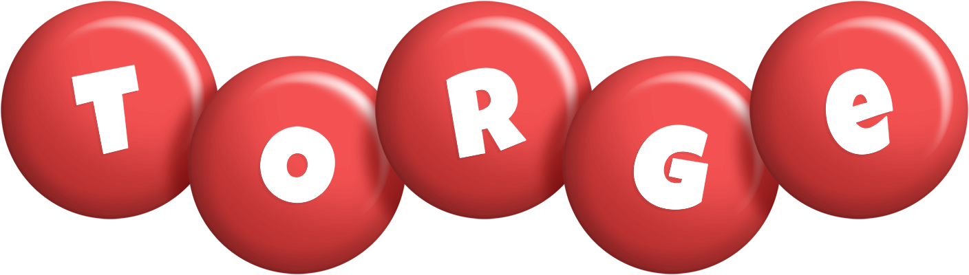 Torge candy-red logo
