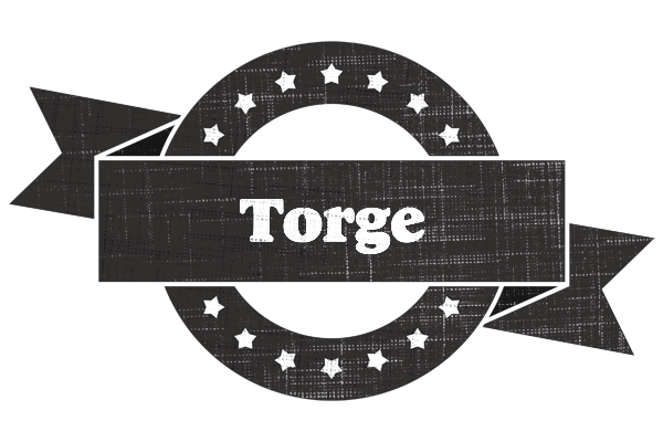 Torge grunge logo