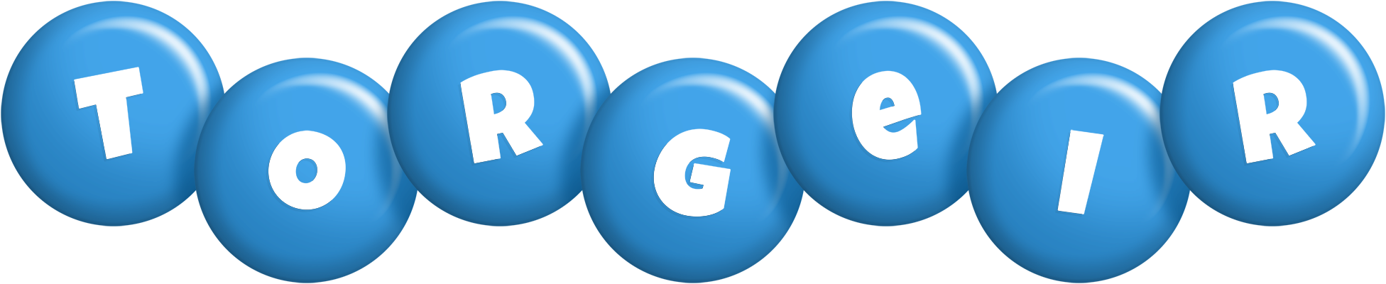 Torgeir candy-blue logo