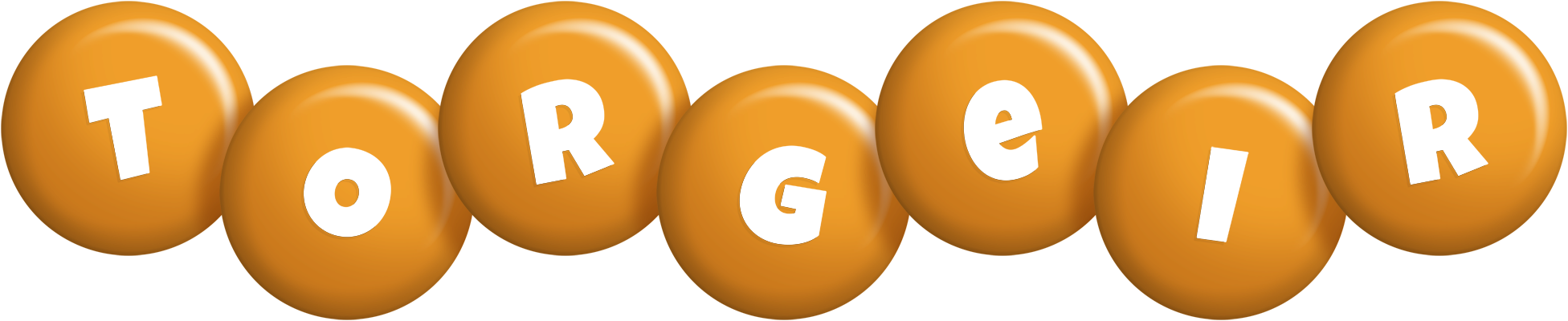 Torgeir candy-orange logo