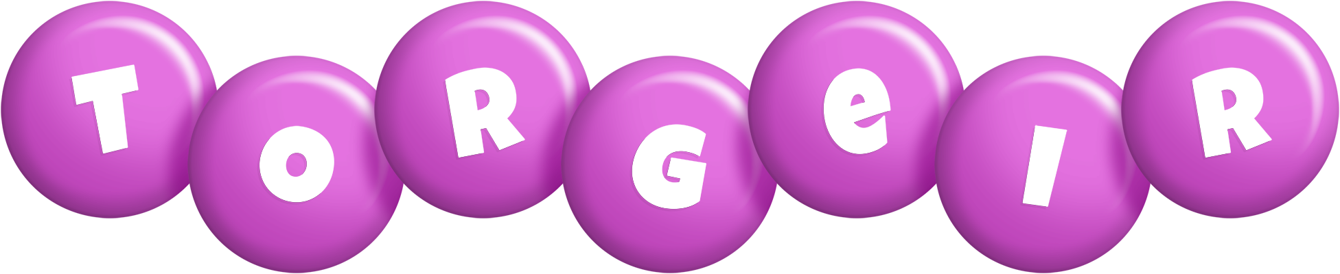 Torgeir candy-purple logo