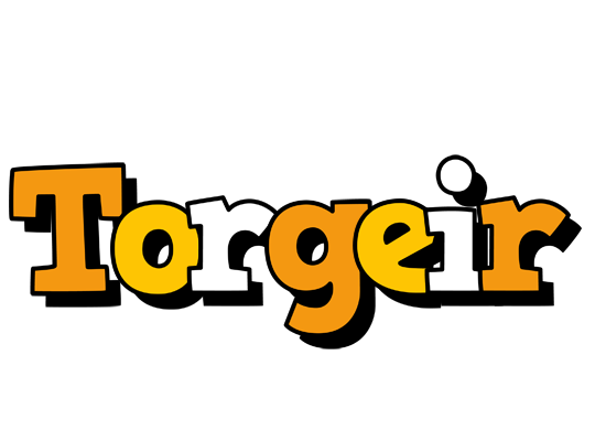 Torgeir cartoon logo