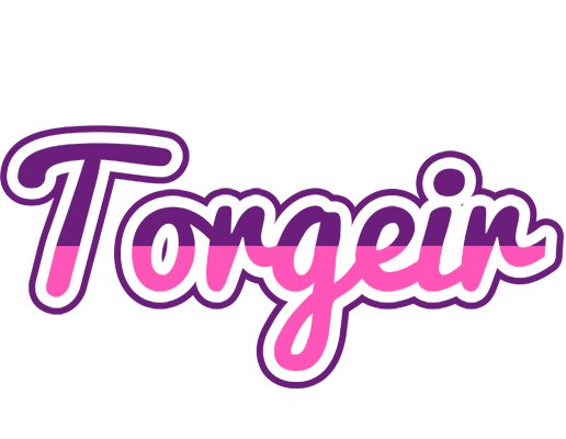Torgeir cheerful logo