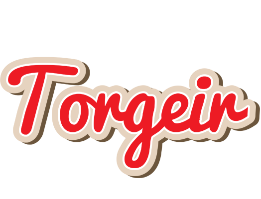 Torgeir chocolate logo