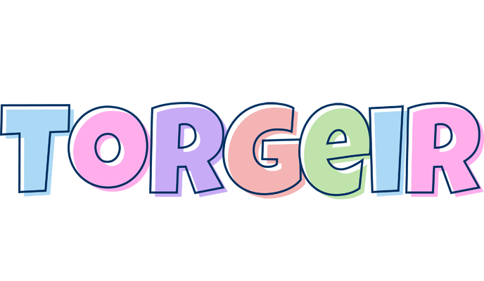Torgeir pastel logo