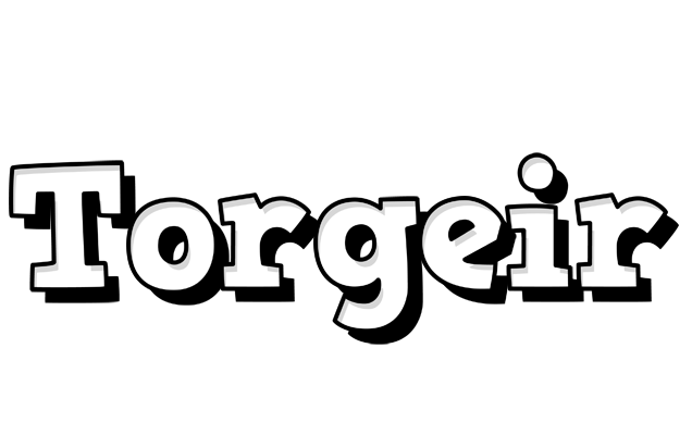 Torgeir snowing logo