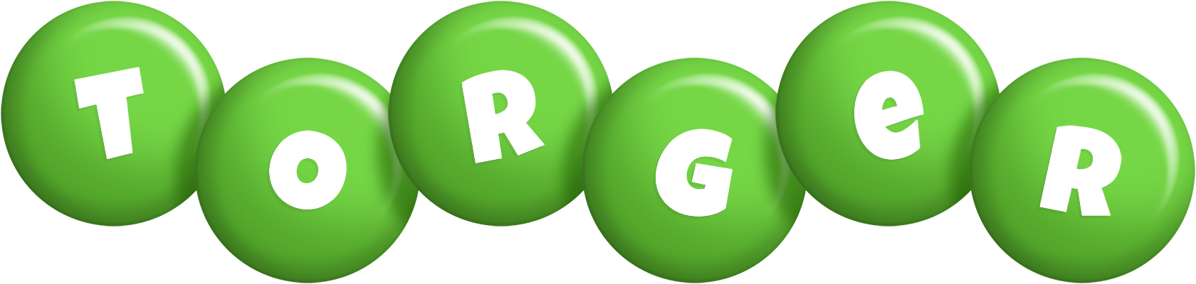 Torger candy-green logo