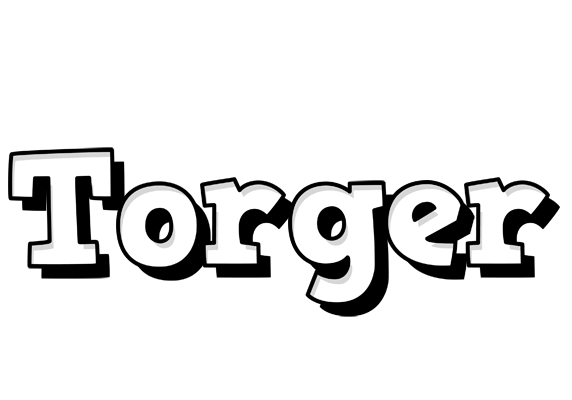 Torger snowing logo