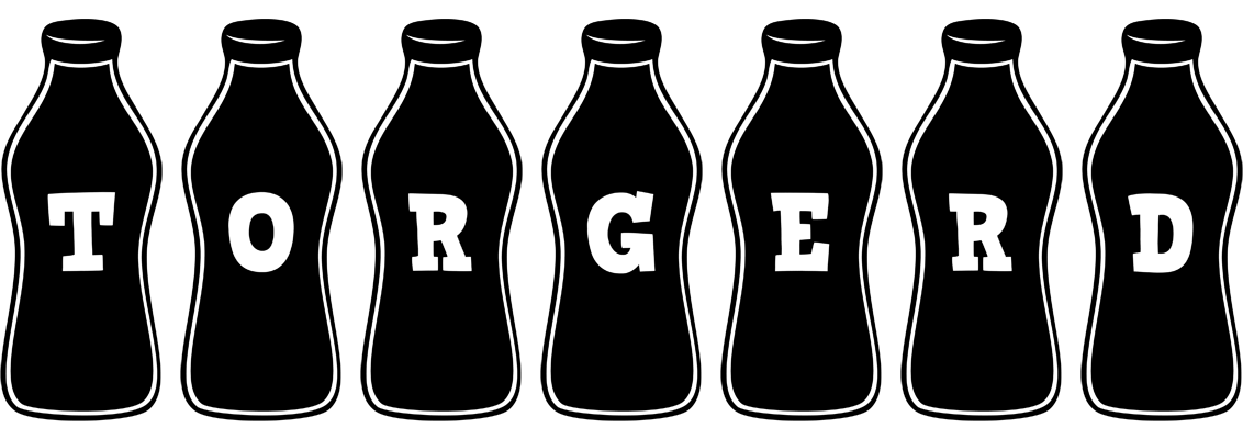 Torgerd bottle logo