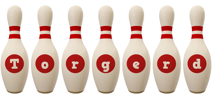 Torgerd bowling-pin logo