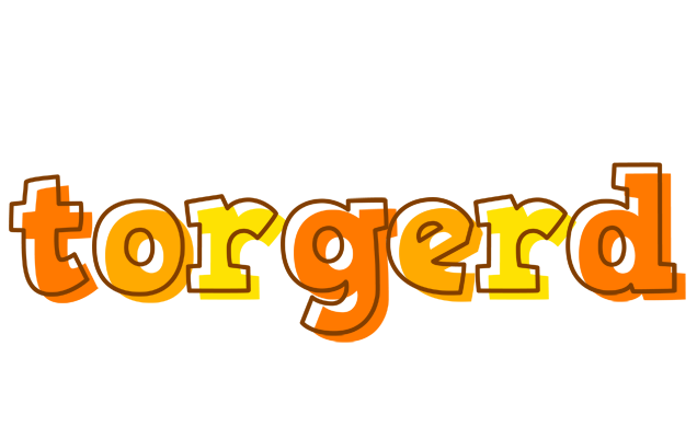 Torgerd desert logo
