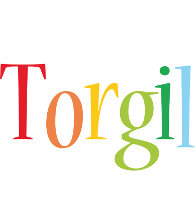 Torgil birthday logo