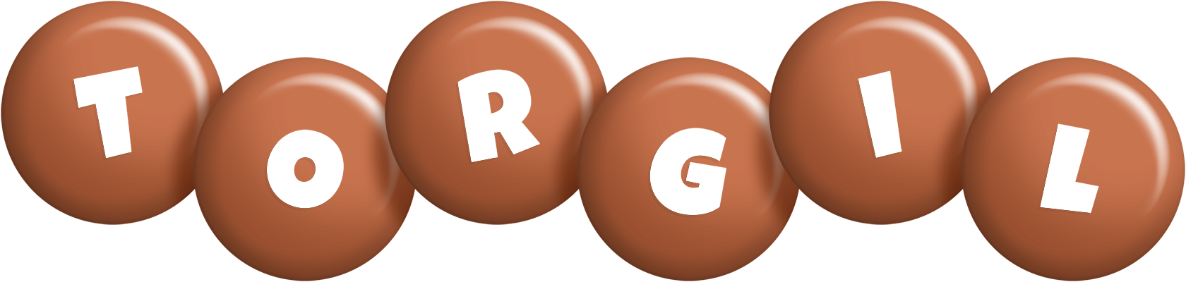 Torgil candy-brown logo