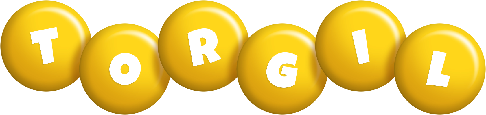 Torgil candy-yellow logo