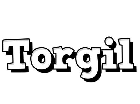 Torgil snowing logo