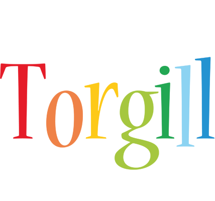 Torgill birthday logo