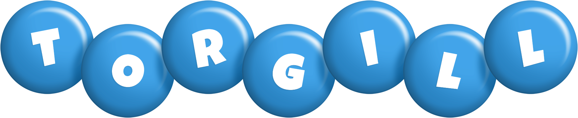 Torgill candy-blue logo