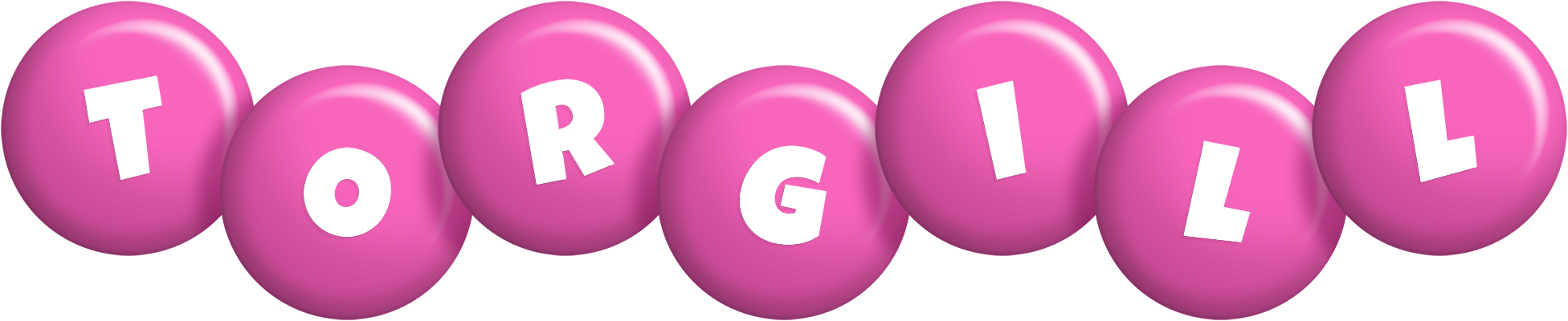 Torgill candy-pink logo