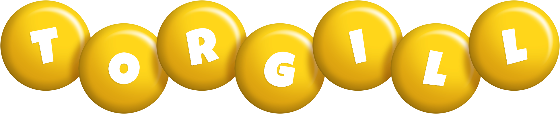 Torgill candy-yellow logo