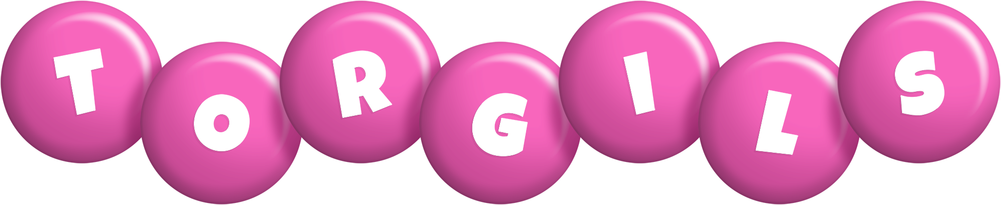 Torgils candy-pink logo
