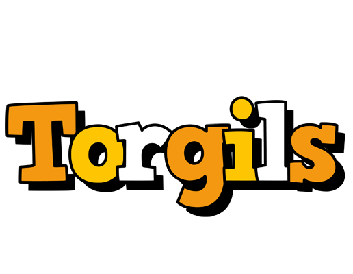 Torgils cartoon logo