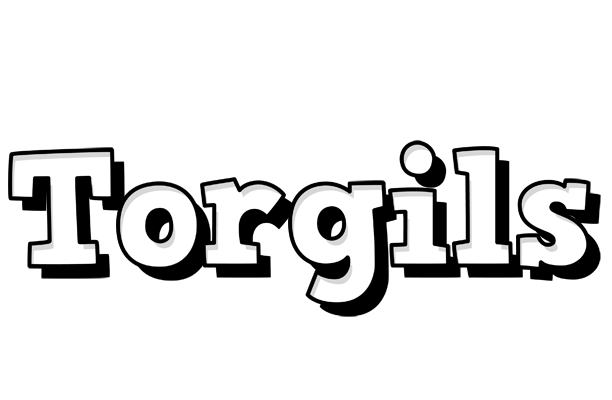 Torgils snowing logo