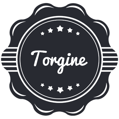 Torgine badge logo
