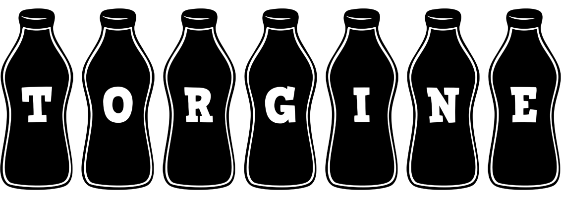 Torgine bottle logo