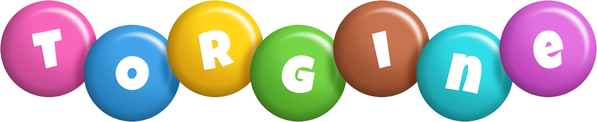 Torgine candy logo